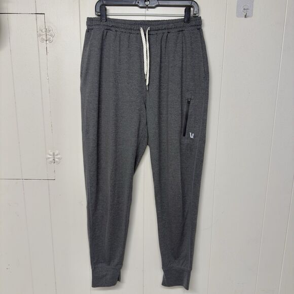 Vuori Sunday Performance Jogger Gray Stretch Gym Activewear V416 Men L EUC - Picture 1 of 11